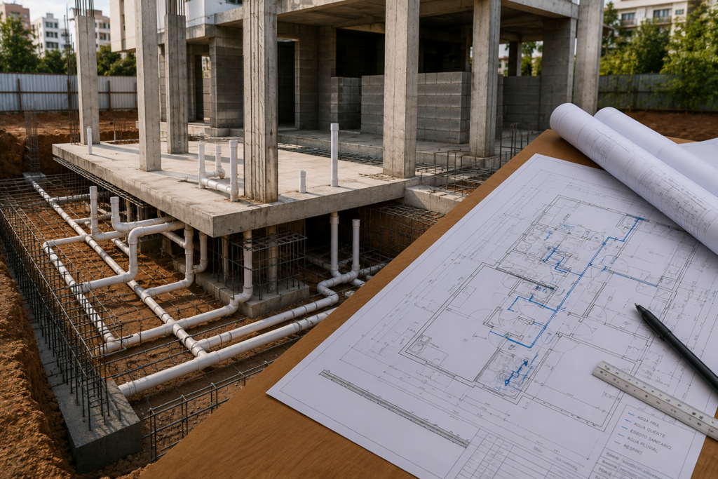 Projeto hidráulico predial: por que ele precisa ser feito antes da fundação 10