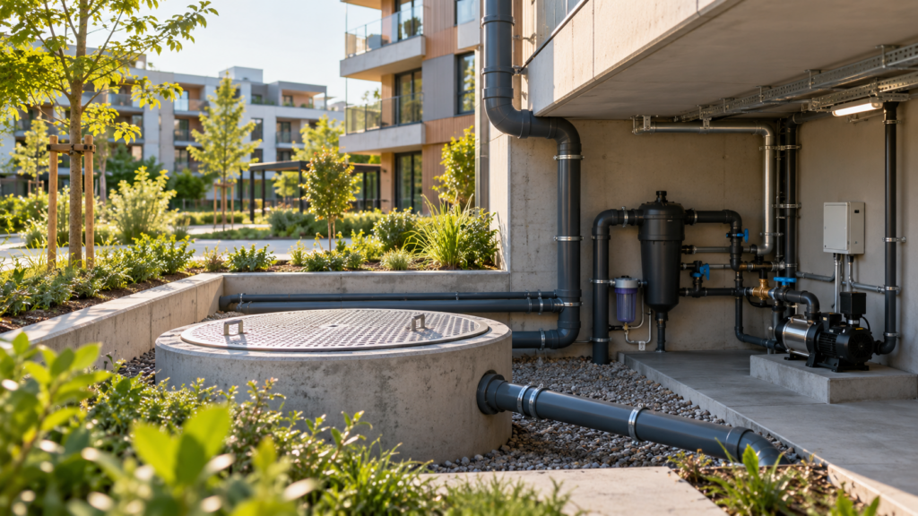 Cisterna de água pluvial em edifícios: como dimensionar e posicionar 7